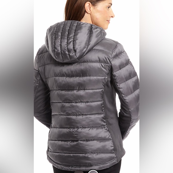 Womens XXL Excelled Gray Puffer Jacket NWT - Picture 4 of 6